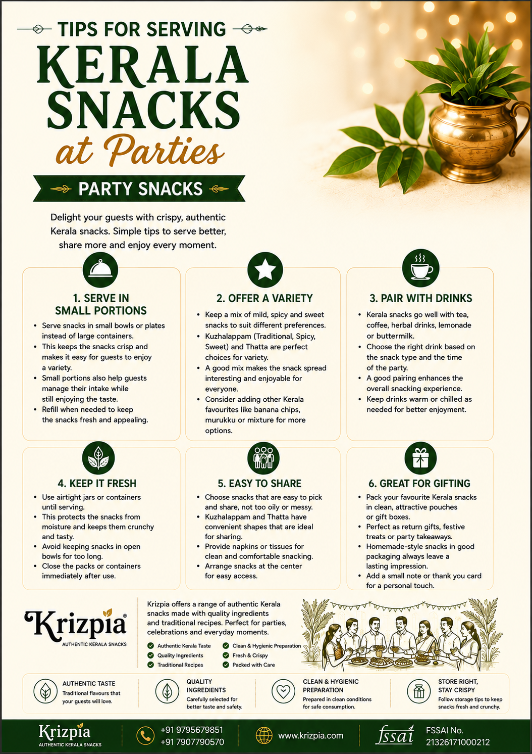 Kerala Snacks for Festive Parties